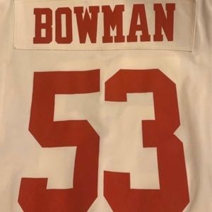 NFL San Francisco 49ers bowman jersey